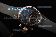 Oris Williams F1 Team Automatic Movement PVD Case with Black Dial and Rose Gold Arabic Numerals