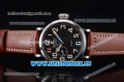 Zenith Pilot Type 20 GMT Asia ST25 Automatic Steel Case with Black Dial and Arabic Numeral Markers