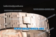 Audemars Piguet Royal Oak Perpetual Calendar Asia Automatic Steel Case with White Dial and Steel Bracelet