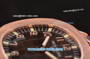 Patek Philippe Aquanaut 4813 Automatic Rose Gold Case/Strap with Chocolate Dial