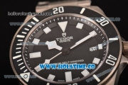 Tudor Pelagos Swiss ETA 2824 Automatic Full Titanium with Black Dial and White Markers (ZF)