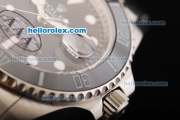 Rolex Submariner Oyster Perpetual Swiss ETA 2836 Automatic Movement Steel Case with Black Dial and Black Bezel