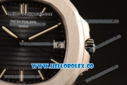 Patek Philippe Nautilus Jumbo Miyota 9015 Automatic Full Steel with Brown DIal and Stick Markers - 1:1 Original