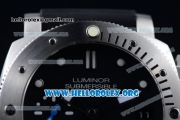 Panerai Luminor Submersible 1950 3 Days Automatic PAM00682 Clone P.9010 Automatic Steel Case with Black Dial Dot Markers and Black Rubber Strap (ZF)