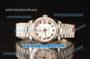 Rolex Datejust 31 Steel 2836 Auto With Steel Bracelet White Dial Roman