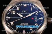 IWC Pilot's Watch Mark XVII Swiss ETA 2892 Automatic Full Steel with Black Dial and Arabic Numeral Markers