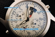 IWC Pilot's Watch TOP GUN Automatic Movement Steel Case with White Dial and White Arabic Numerals