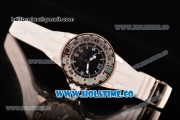 Richard Mille RM028 Swiss Valjoux 7750 Automatic Steel Case with Skeleton Dial and White Rubber Strap - Blue