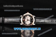 BlancPain L-Evolution Automatic 8 Days Miyota 9015 Automatic Steel Case with Black/White Dial and Rose Gold Bezel (G5)