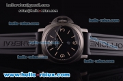 Panerai Luminor Base PAM 000G Swiss ETA 6497 Manual Winding Movement PVD Case with Black Dial - 1:1 Original