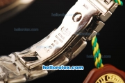 Rolex Day-Date Rolex 3135 Automatic Movement Diamond Dial with Diamond Bezel and Diamond Strap