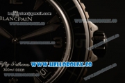 1:1 Blancpain Fifty Fathoms 500 Swiss ETA 2824 Automatic PVD Case with Black Dial and Black Nylon Strap - (ZF)