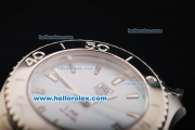Tag Heuer Link 200 Meters Original Swiss Quartz Movement Full Steel with White MOP Dial and Small Calendar-Lady Model
