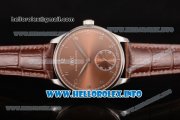 IWC Portuguese Asia 6497 Manual Winding Steel Case with Brown Dial and Arbaic Numeral Markers