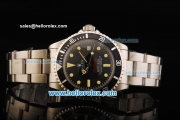 Rolex Sea-Dweller Automatic Movement Steel Case with Black Dial and Bezel-Yellow Marking