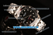 Omega Seamaster James Bond 007 Limited Edition Asia 2813 Automatic Full Steel with Black Dial and White Markers