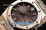 Audemars Piguet Royal Oak 41 4302 1:1 Clone Grey Dial Steel Case and Bracelet