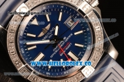 Breitling Avenger II GMT Blue Dial With Swiss ETA 2836 Automatic Blue Rubber Strap Best Edition A32390111C1S2