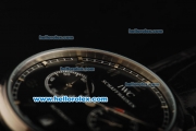 IWC Portuguese Automatic Movement Steel Case with Black Dial and Steel Arabic Numeral Markers