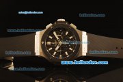 Hublot Big Bang Chronograph Hub 4100 Steel Case with Ceramic Bezel and Carbon Fiber Dial-1:1 Original