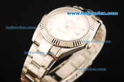 Rolex Datejust II Rolex 3135 Automatic Movement Full Steel with Silver Dial and Roman Numerals
