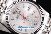 Rolex Datejust New Model Oyster Perpetual with White Dial