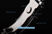 Rolex Daytona Miyota Quartz Movement Full PVD with Yellow Dial and White Stick Markers