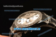 Rolex Datejust Grey Dial With Diamond Bezel Steel Rolex 3255