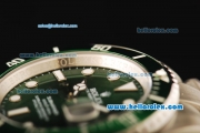 Rolex Submariner Automatic Movement ETA Coating Case with Green Dial and Rolex Ceramic Bezel