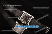 Cartier Tank MC Swiss ETA 2824 Automatic Steel Case with Black Dial and White Roman Numeral Markers