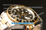 Rolex GMT-Master Vintage Brown Dial With Brown Bezel 2813 Auto Two Tone