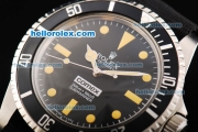 Rolex Submariner Comex Oyster Perpetual Automatic Black Dial with Yellow Markers and Black Nylon Strap