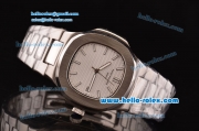 Patek Philippe Nautilus Jumbo MBW White Dial Same Chassis As Swiss ETA Version-High Quality