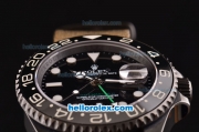 Rolex GMT-Master Pro-Hunter Asia 2813 Automatic Movement PVD Case with Ceramic Bezel and Black Dial