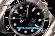 Rolex Submariner Rolex 3131 Automatic Steel Case/Bracelet with White Markers and Black Dial - 1:1 NOOB Best Edition