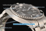 Rolex Blaken Submariner Asia 2813 Automatic Steel Case with Black Dial and Whtie Stick/Arabic Numeral Markers