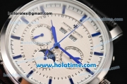 Vacheron Constantin Malte Asia Automatic Steel Case with White Dial and Blue Stick Markers