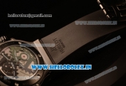 Hublot Big Bang Tourbillon Movement PVD Case Ceramic Bezel with Black Dial and Black Rubber Strap