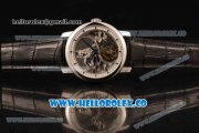 Vacheron Constantin Traditionelle Minute Repeater Tourbillon Swiss Tourbillon Manual Winding Steel Case with Gray Dial and Black Leather Strap Steel Bezel Vacheron Constantin Traditionelle Minute Repeater Tourbillon Swiss Tourbillon Manual Winding Steel Case with Gray Dial and Black Leather Strap Steel Bezel