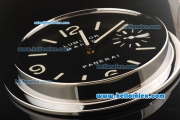 Panerai Luminor Marina Swiss Quartz Movement Steel Case with Black Dial with White Markers-35cm Wall Clock