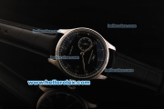 IWC Schaffhausen Automaitc Movement Steel Case with Black Dial and Arabic Numeral Markers