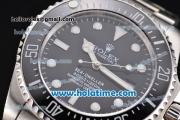 Rolex Sea-Dweller Asia 2813 Automatic Steel Case/Bracelet with Black Dial and White Markers