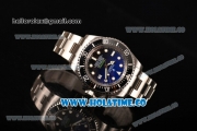 Rolex Deepsea Sea-Dweller D-Blue Edition Dive Swiss ETA 2836 Automatic Full Steel with D-Blue Dial White Markers and Black Bezel - 1:1 Original (NOOB)