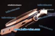 Hublot Classic Fusion Automatic Rose Gold Case with Diamond Bezel and Black Dial - ETA Coating