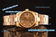 Rolex Day-Date Oyster Perpetual Automatic Full Gold with Diamond Marking