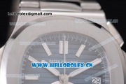 Patek Philippe Nautilus Clone PP 315 Automatic Stainless Steel Case/Bracelet with Blue Dial and Stick/Arabic Numeral Markers (BP)