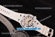 Audemars Piguet Royal Oak Offshore Diver Swiss ETA 2824 Automatic Ceramic Case with White Dial and Stick Markers - 1:1 Original (NOOB)