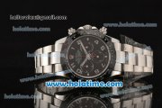 Rolex Daytona Chrono Swiss Valjoux 7750 Automatic Steel Case with Black Dial and Arabic Numeral Markers