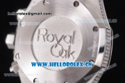 Audemars Piguet Royal Oak Chronograph Swiss Valjoux 7750 Automatic Steel/Diamonds Case with Diamonds Dial and Stick Markers Diamonds Bezel (EF)