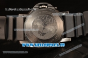 Panerai Luminor Submersible All Black Steel Case With Fake Carbon Bezel Automatic Rubber Strap Black Dial PAM00979